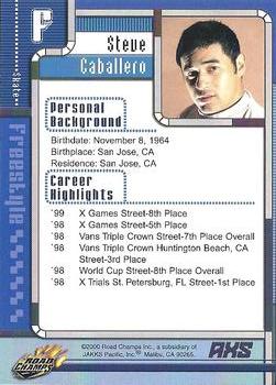 2000 Road Champs AXS #NNO Steve Caballero Back
